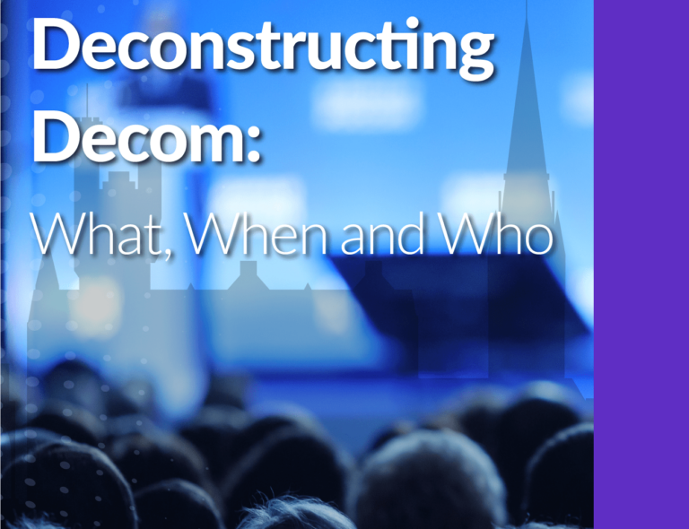 Deconstructing Decom: What, When and Who